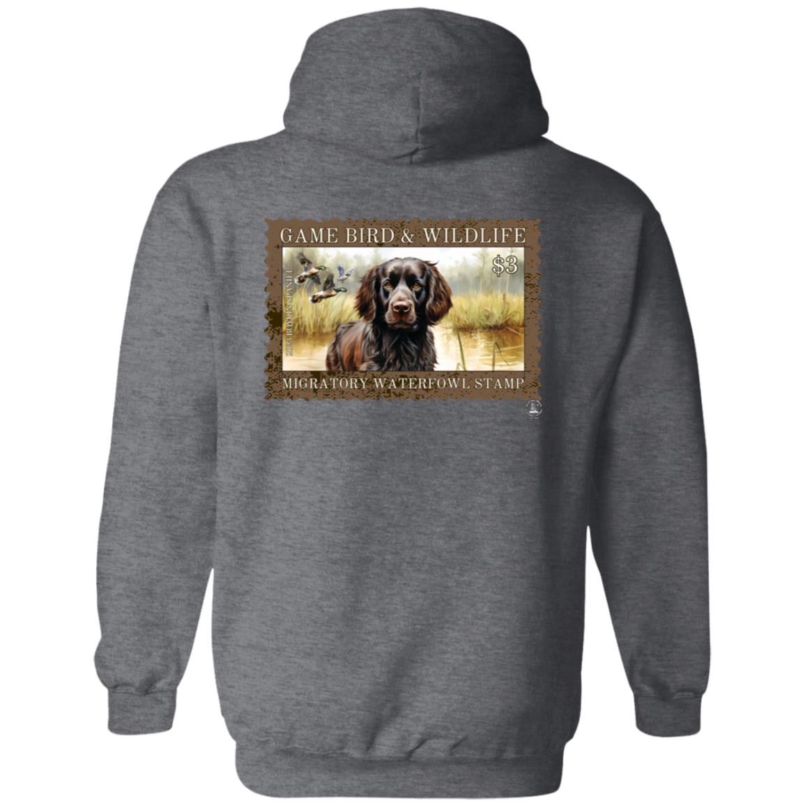 Boykin Spaniel Migratory Waterfowl Stamp Hoodie