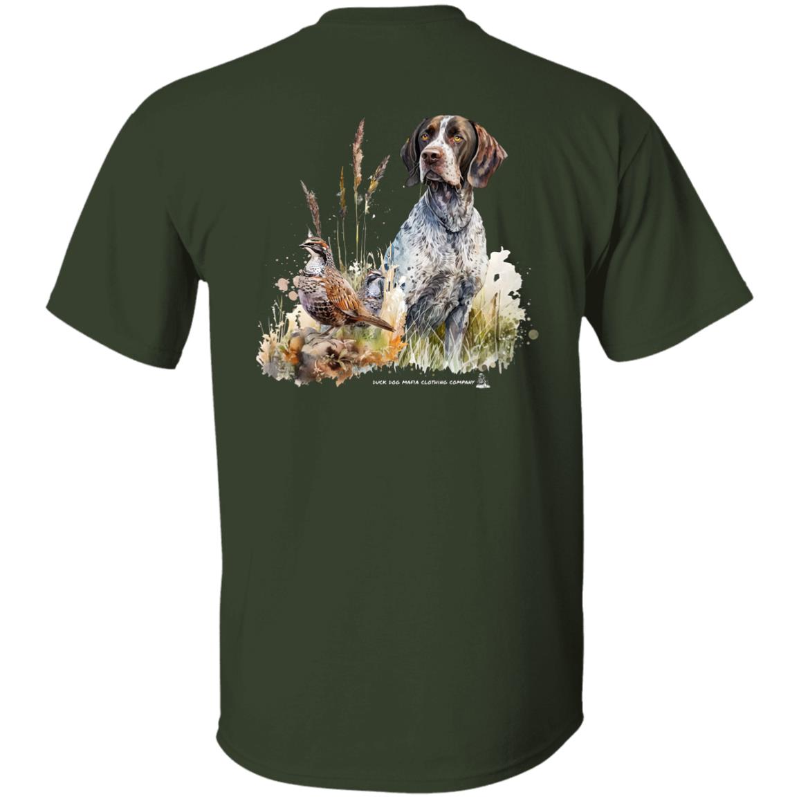 German Shorthair and Pheasant