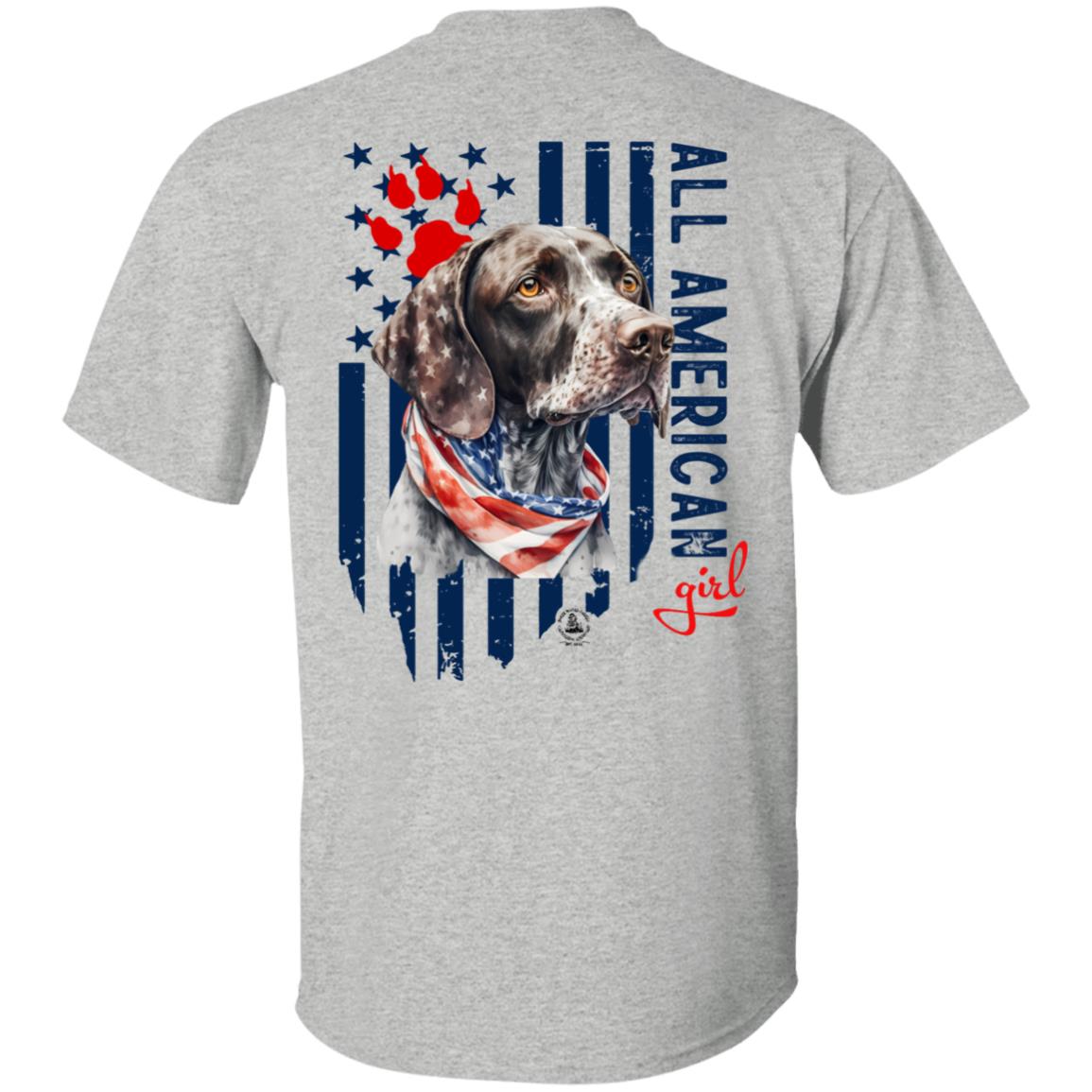 All American Girl  Short Sleeve Short Hair Pointer