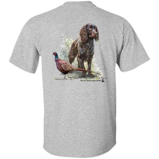 Boykin Spaniel and Pheasant