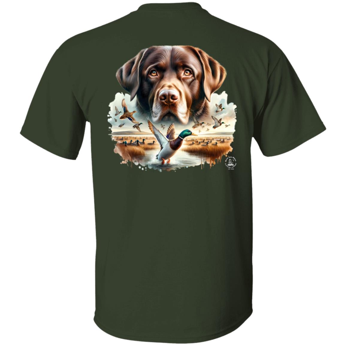 Chocolate Lab Short Sleeve