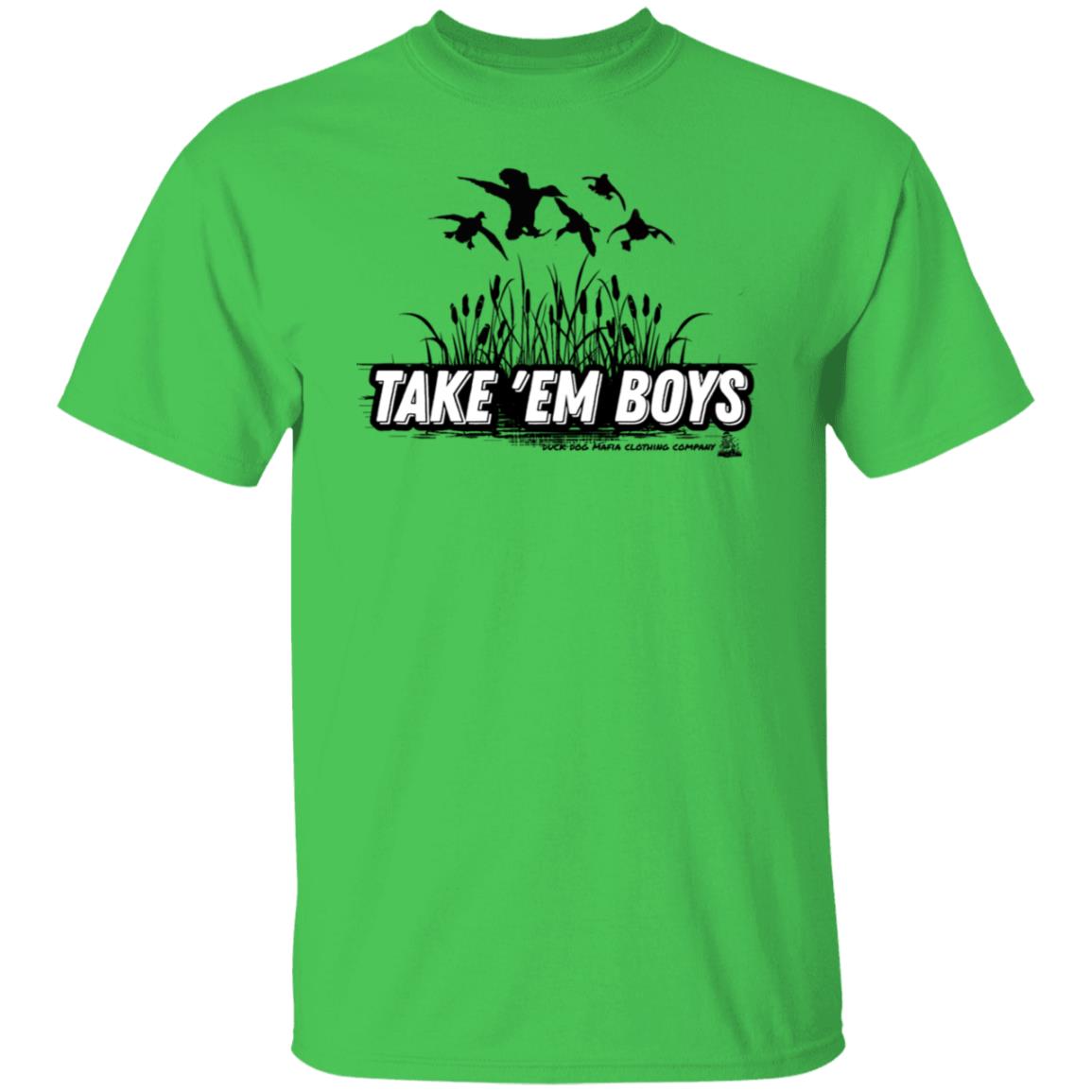 TAKE 'EM BOYS T-SHIRTS