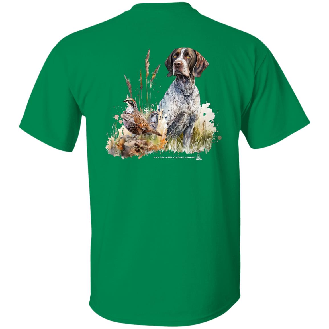 German Shorthair and Pheasant