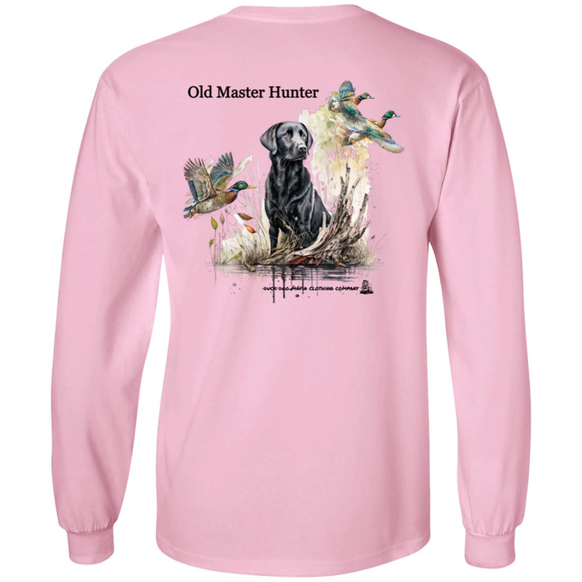 Old Master Hunter Black Lab Long Sleeve T-Shirt