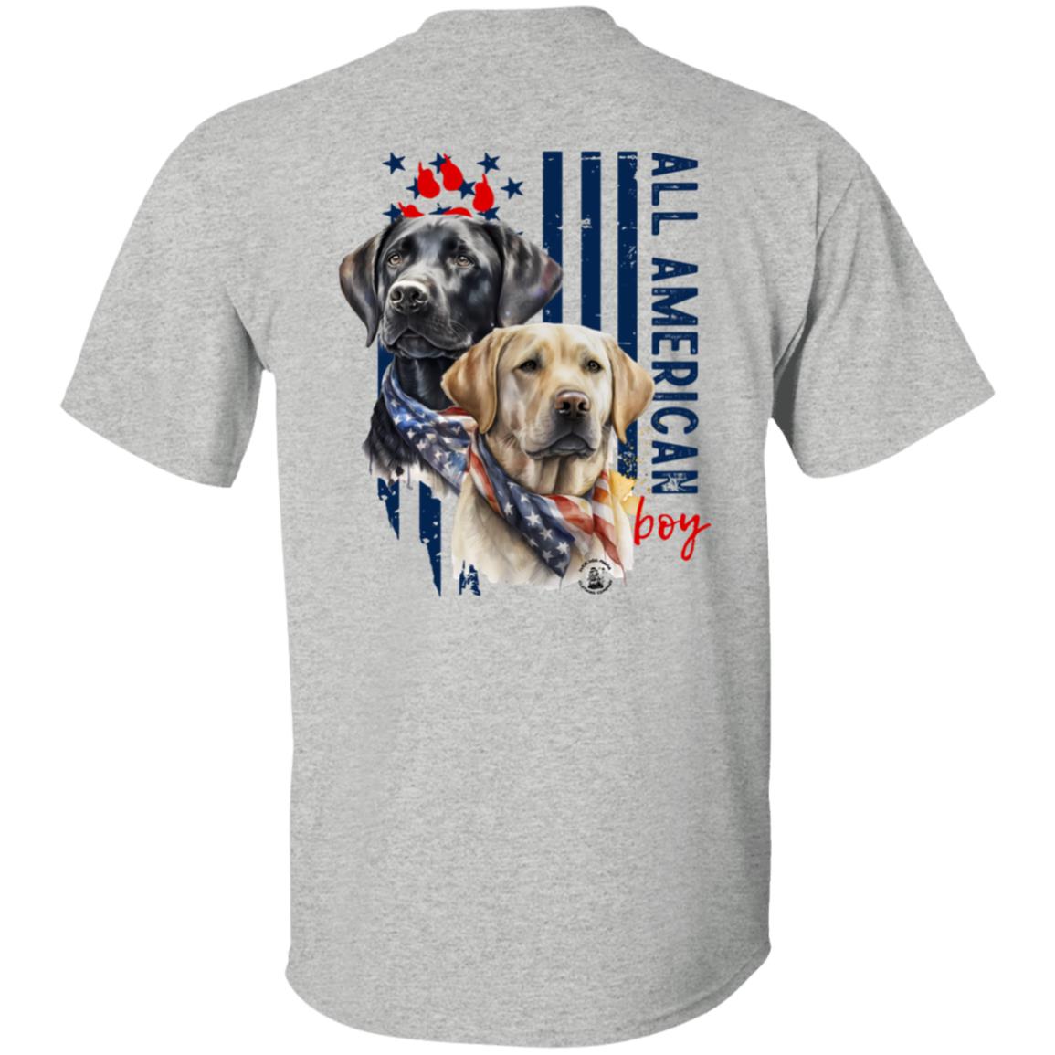 All American Boy Short Sleeve Labrador Retrievers