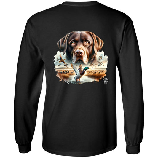 Chocolate Lab Long Sleeve