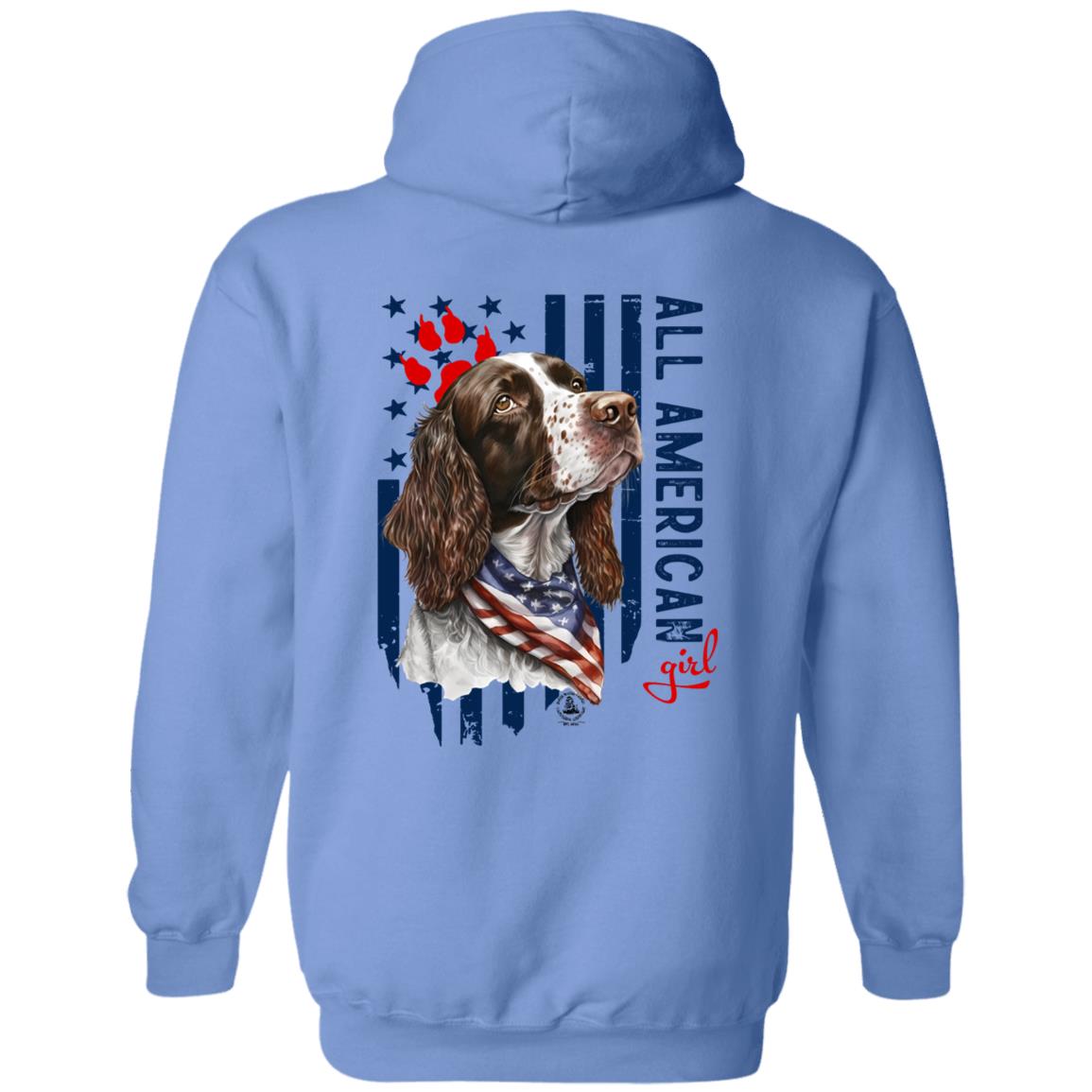 All American Girl Springer Spaniel Hoodie