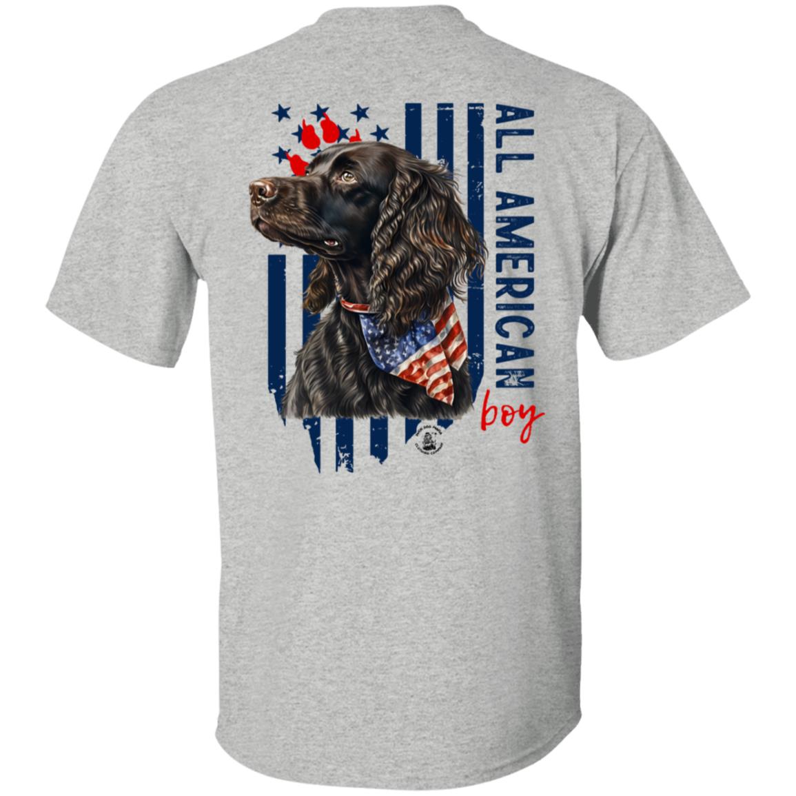 All American Short Sleeve Boy Boykin Spaniel