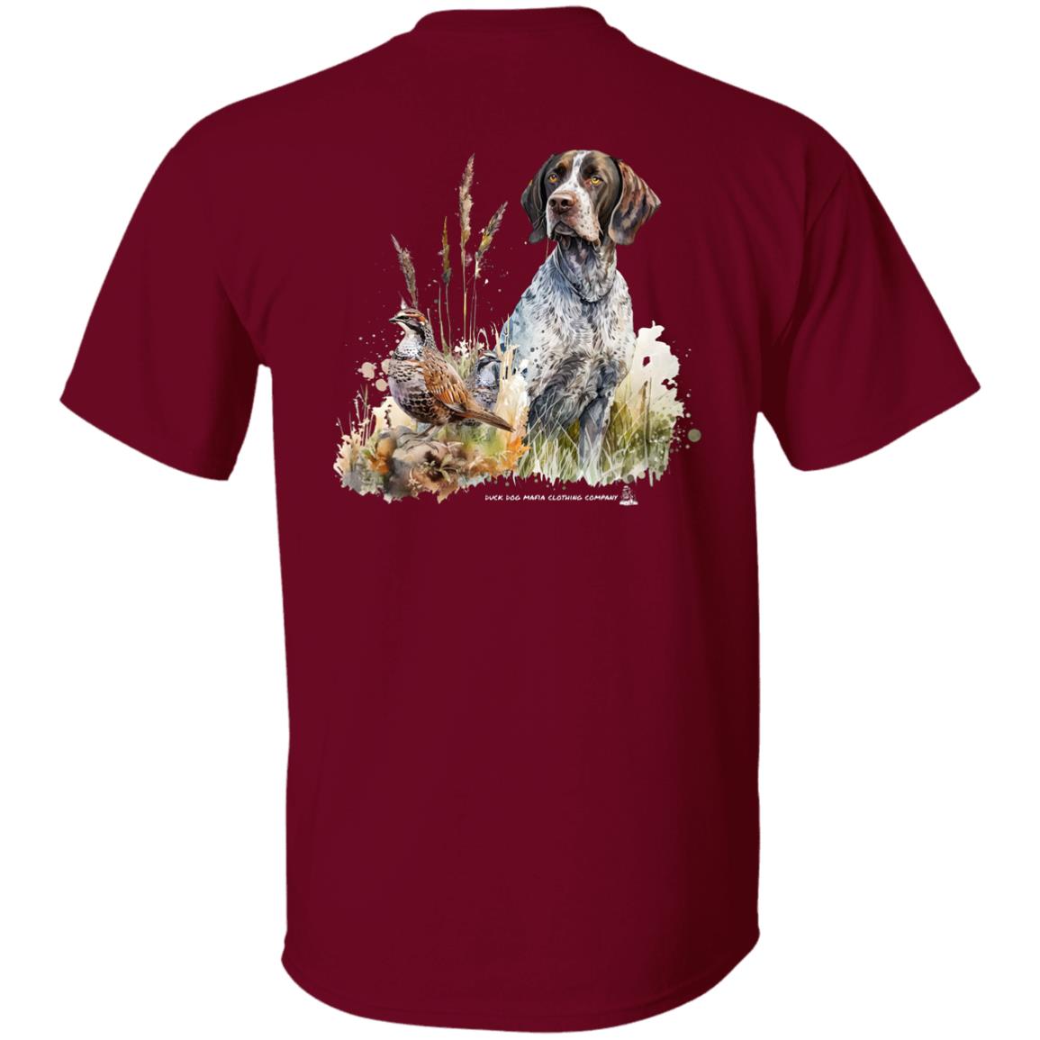 German Shorthair and Pheasant