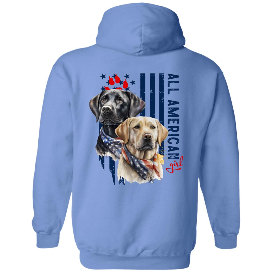 All American Girl Labrador Retrievers Hoodie