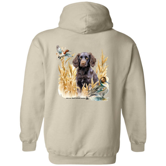 Boykin Spaniel and Pheasant