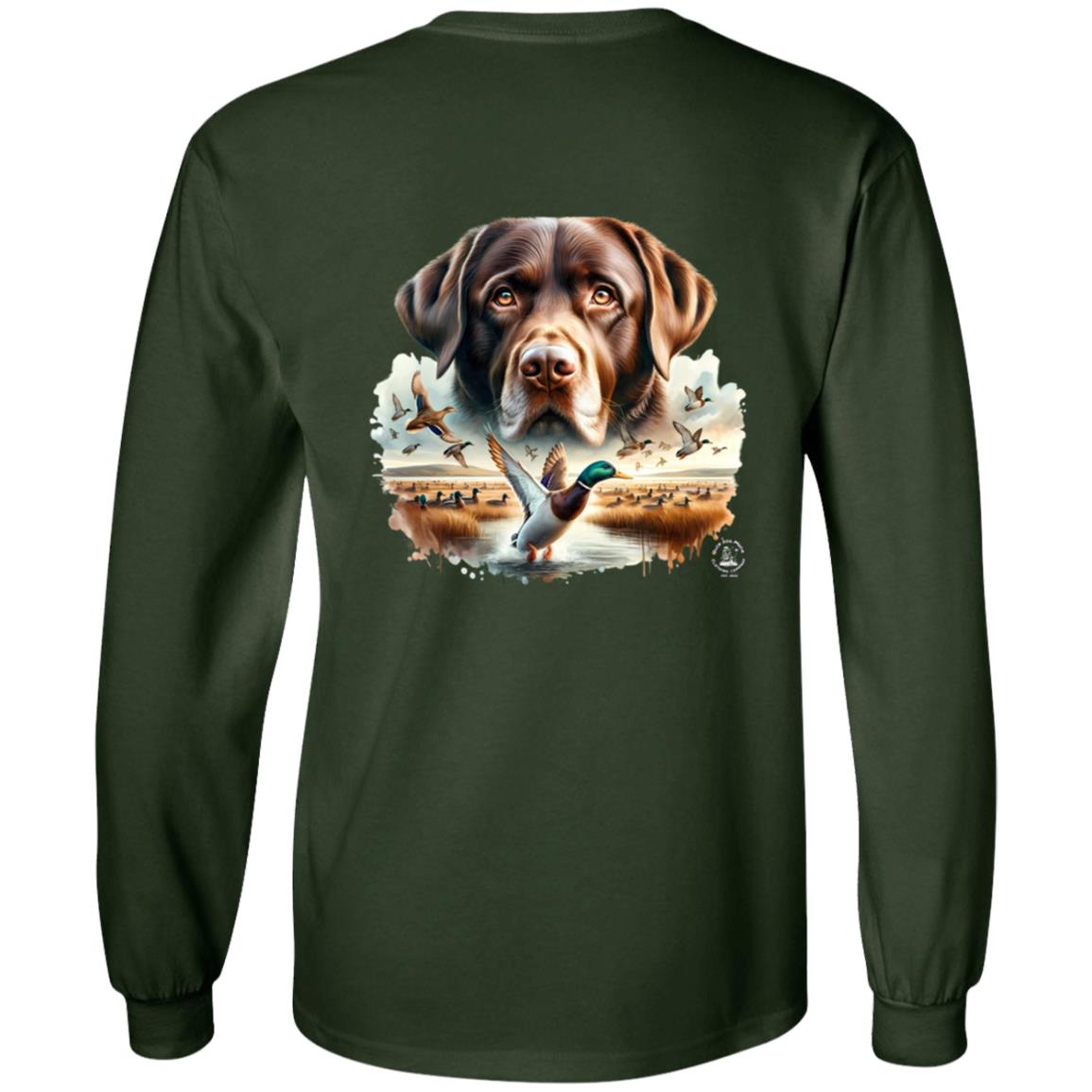 Chocolate Lab Long Sleeve