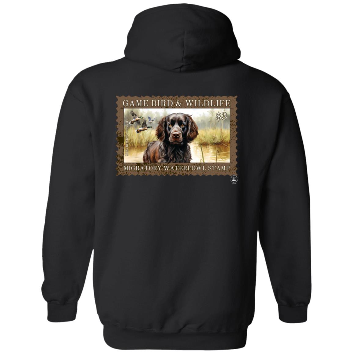 Boykin Spaniel Migratory Waterfowl Stamp Hoodie