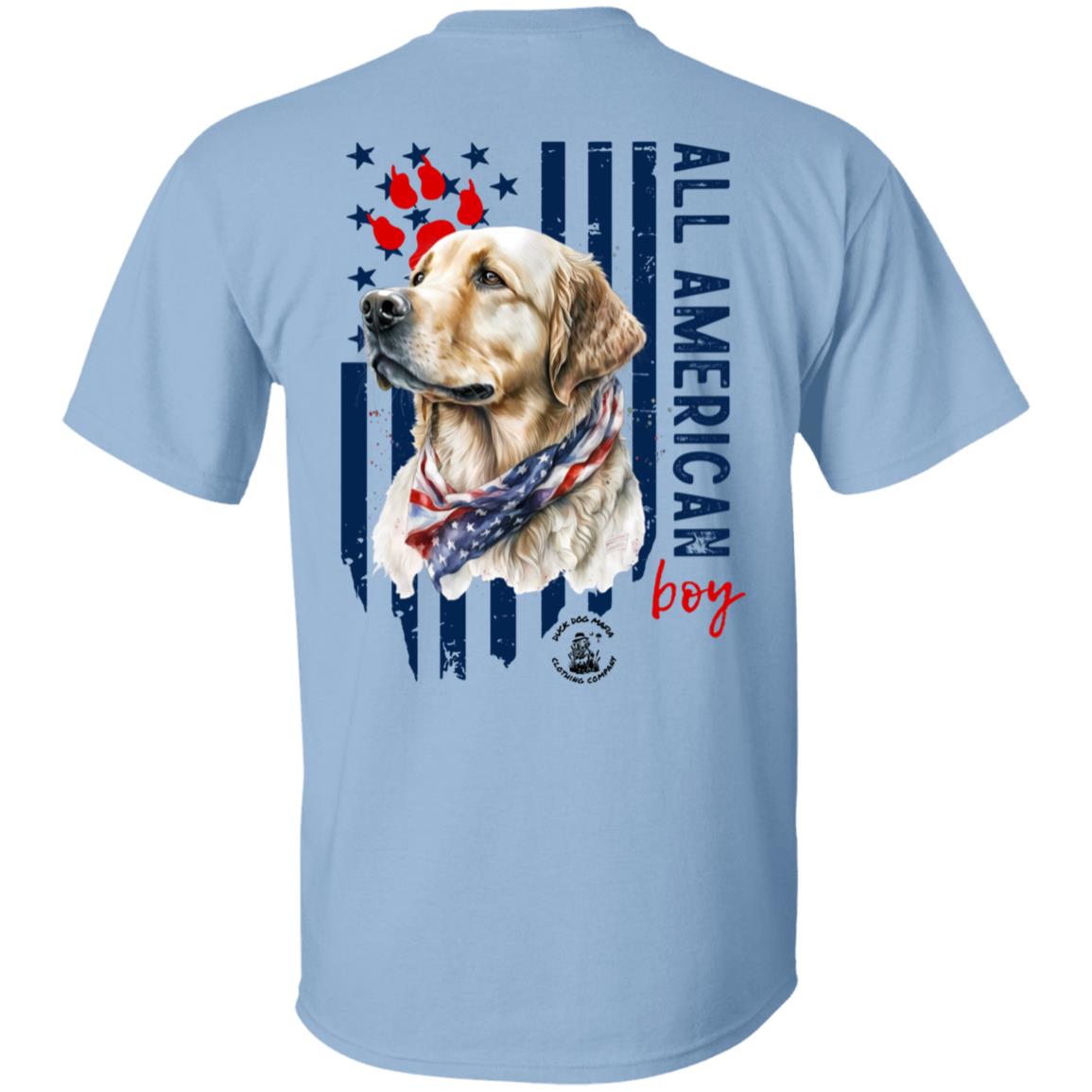 All American Boy Yellow Lab Short Sleeve