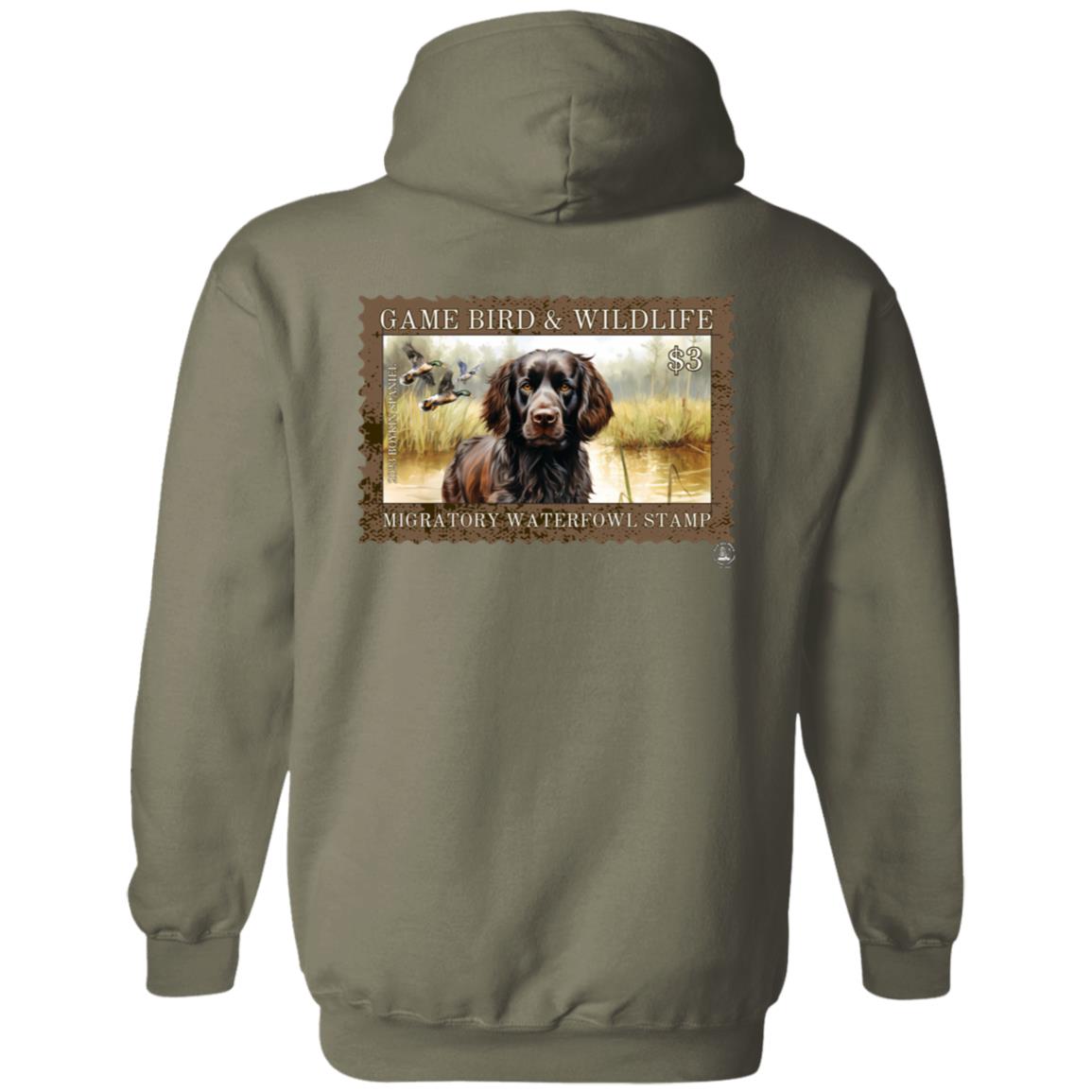 Boykin Spaniel Migratory Waterfowl Stamp Hoodie