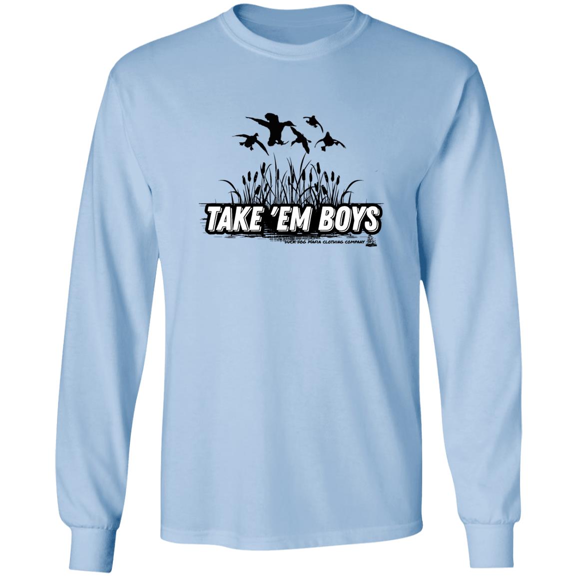 TAKE 'EM BOYS LONG SLEEVES T-SHIRTS
