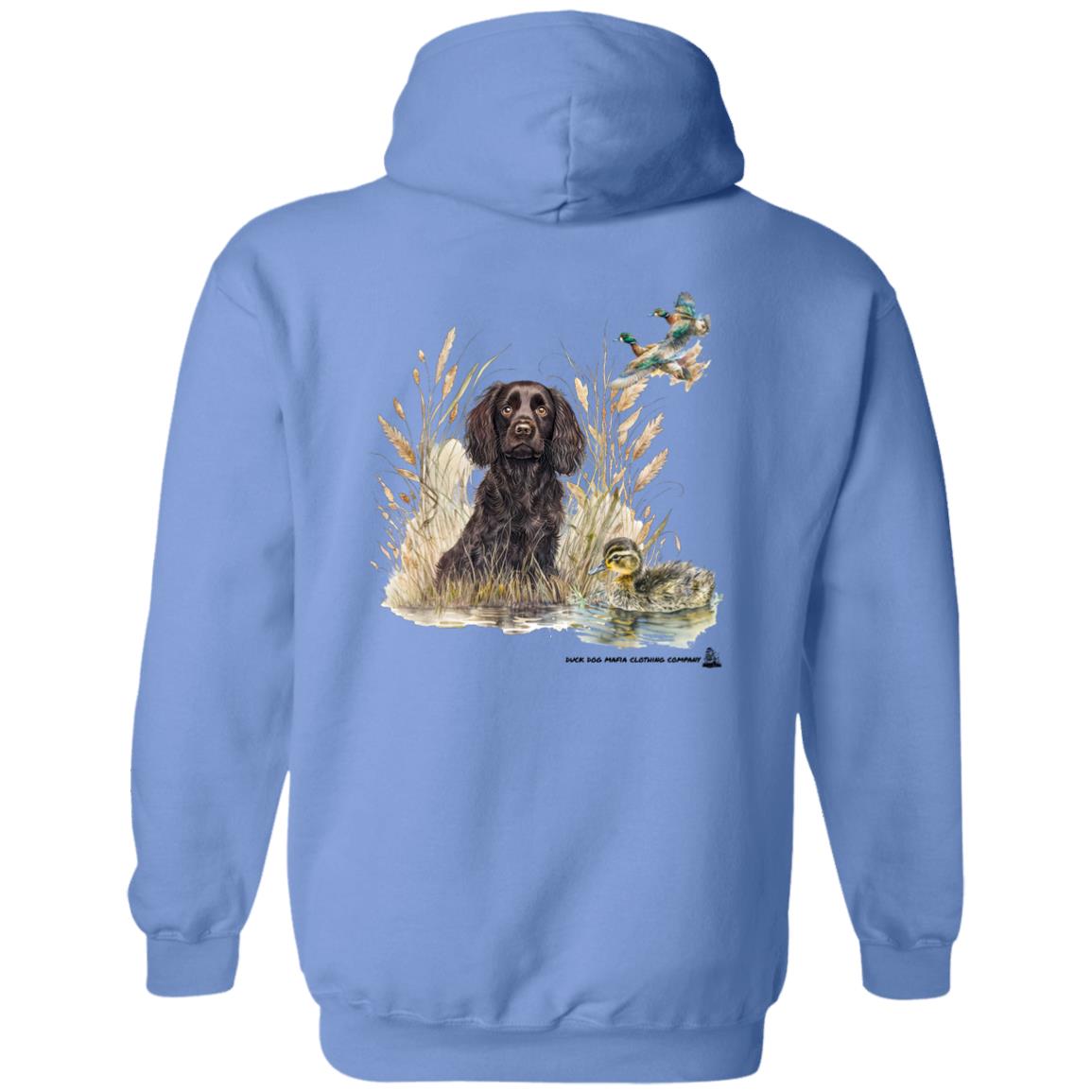 Boykin Spaniel Puppy and Baby Duck
