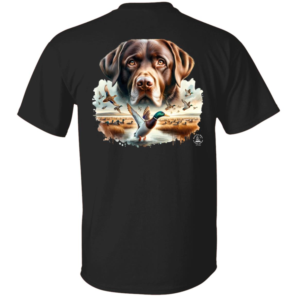 Chocolate Lab Short Sleeve