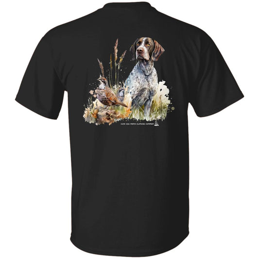 German Shorthair and Pheasant