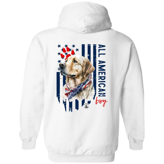 All American Boy Hoodie Yellow Lab