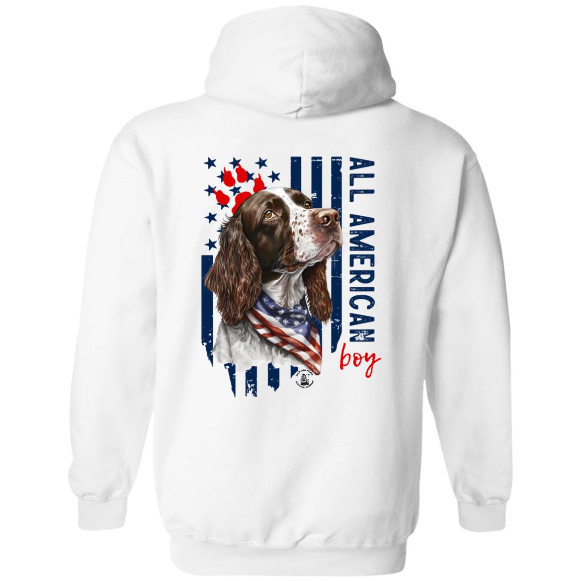 All American Boy Hoodie Springer Spaniel