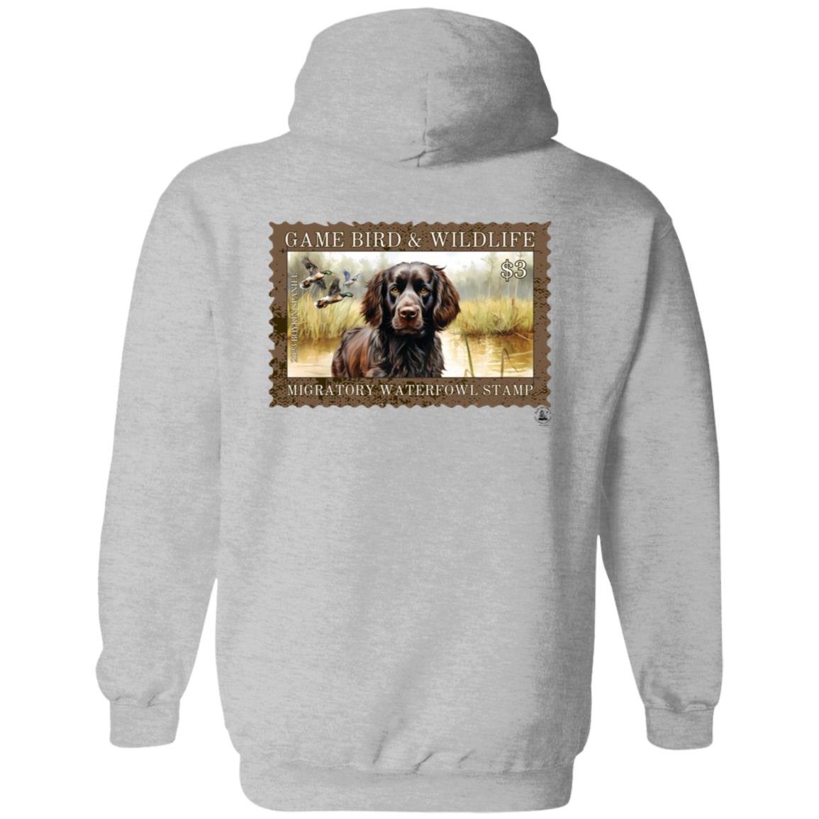 Boykin Spaniel Migratory Waterfowl Stamp Hoodie