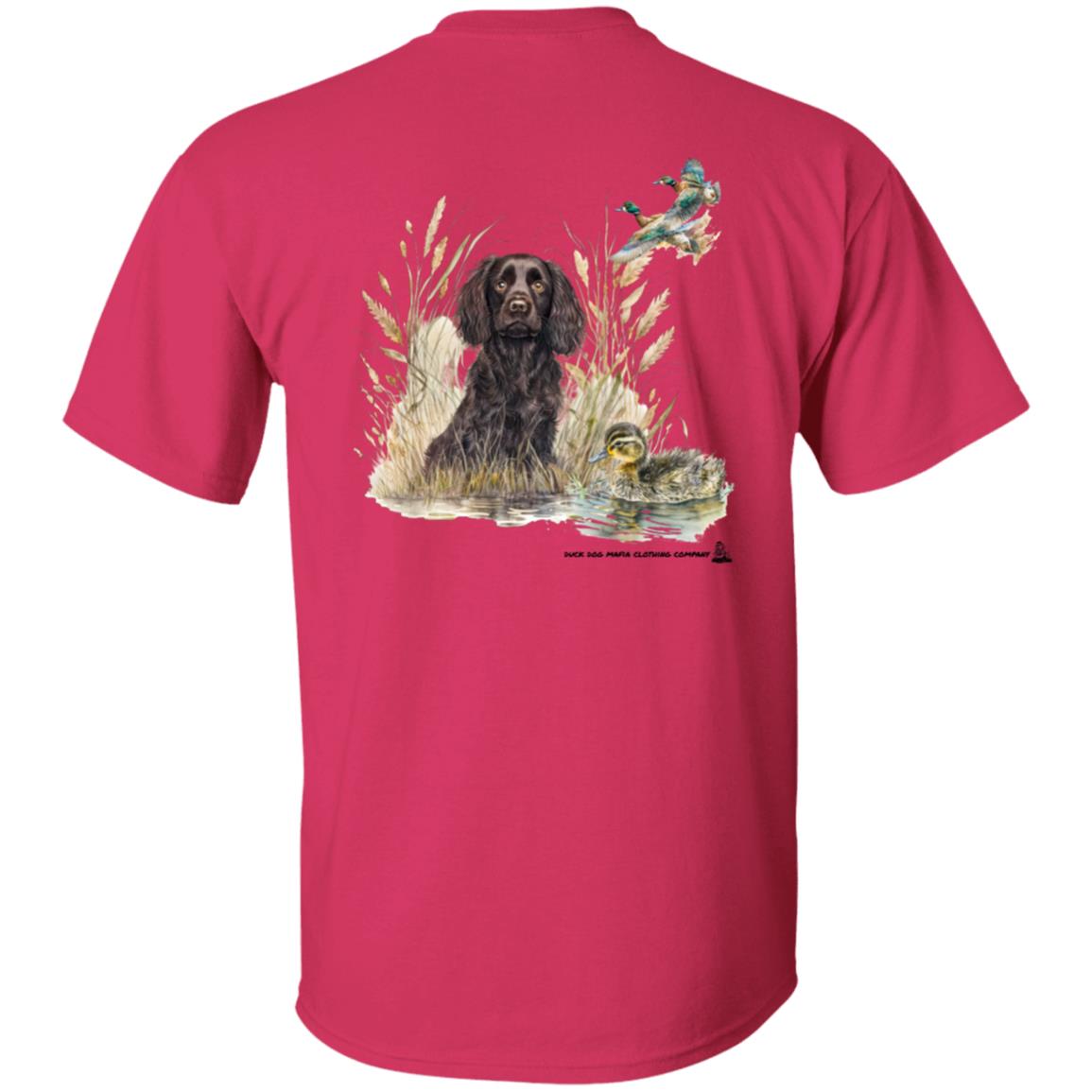 Boykin Spaniel Puppy and Baby Duck