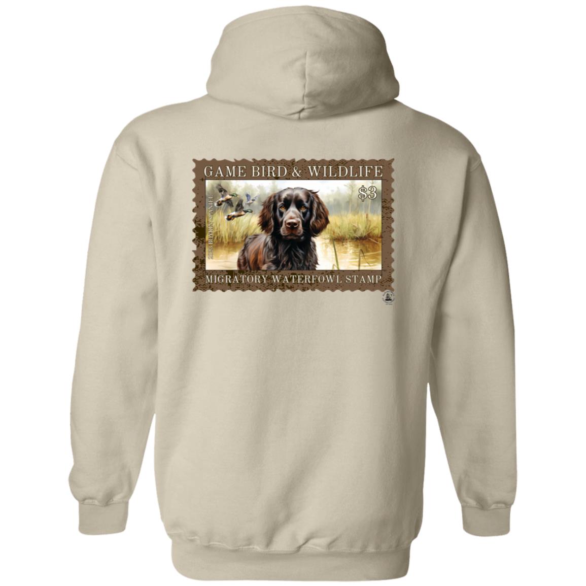 Boykin Spaniel Migratory Waterfowl Stamp Hoodie