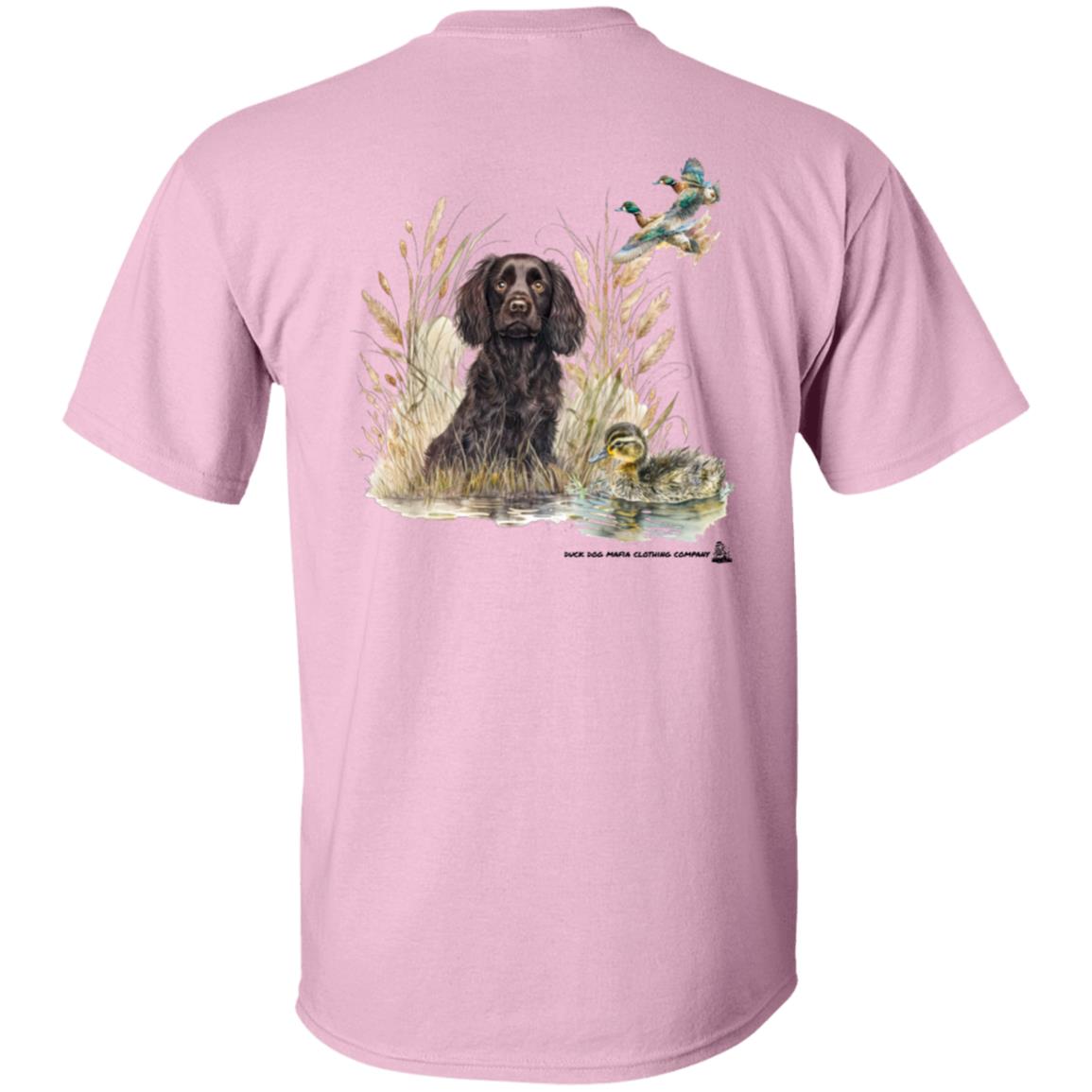 Boykin Spaniel Puppy and Baby Duck