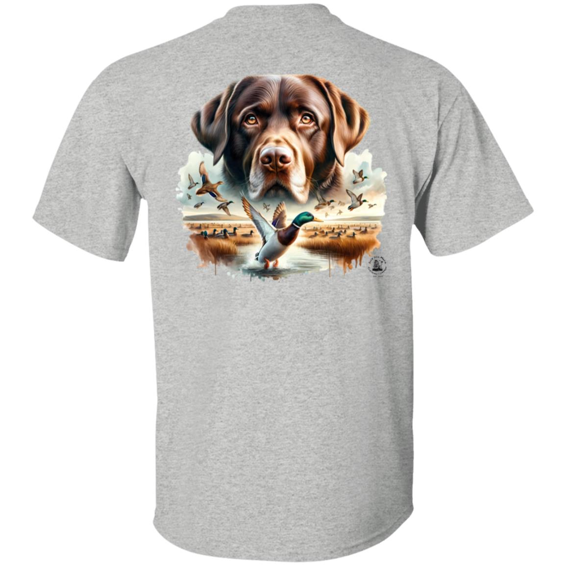 Chocolate Lab Short Sleeve