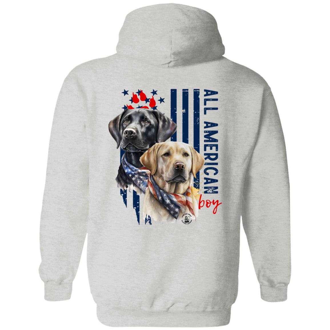 All American Boy Hoodie Labrador Retrievers