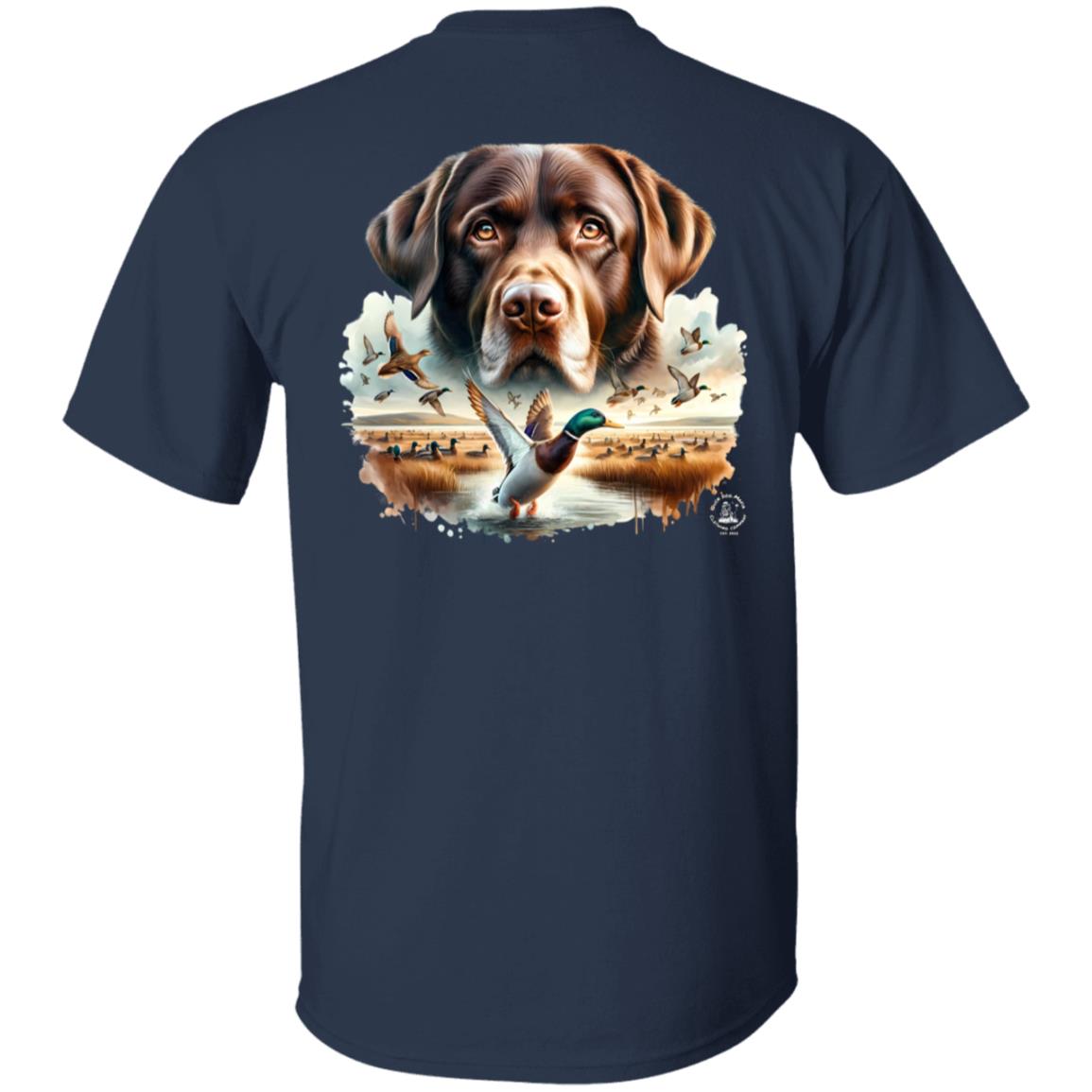 Chocolate Lab Short Sleeve