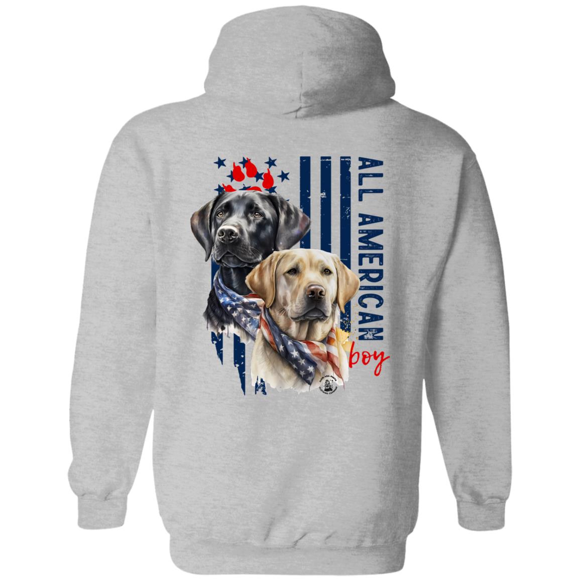 All American Boy Hoodie Labrador Retrievers