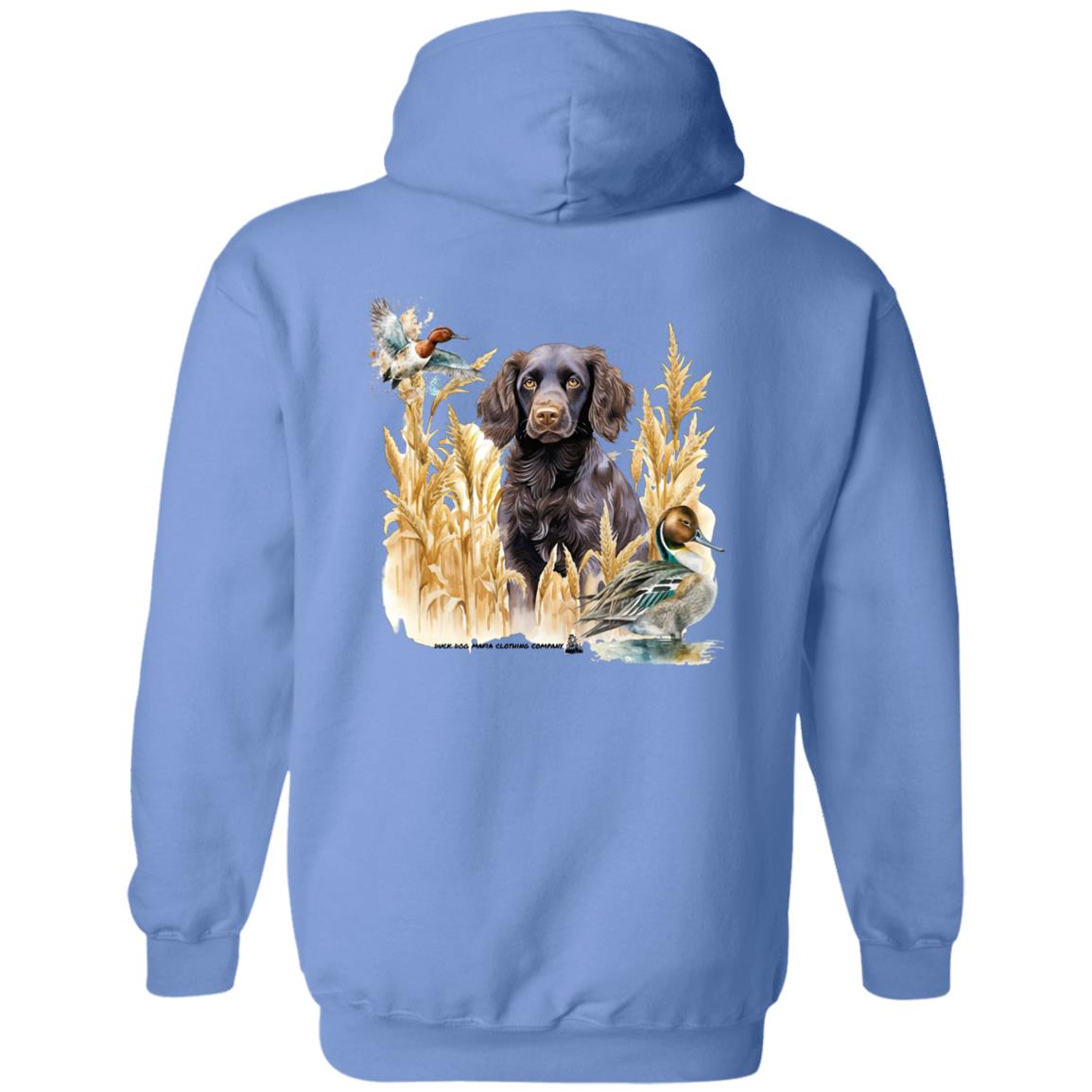 Boykin Spaniel and Pheasant