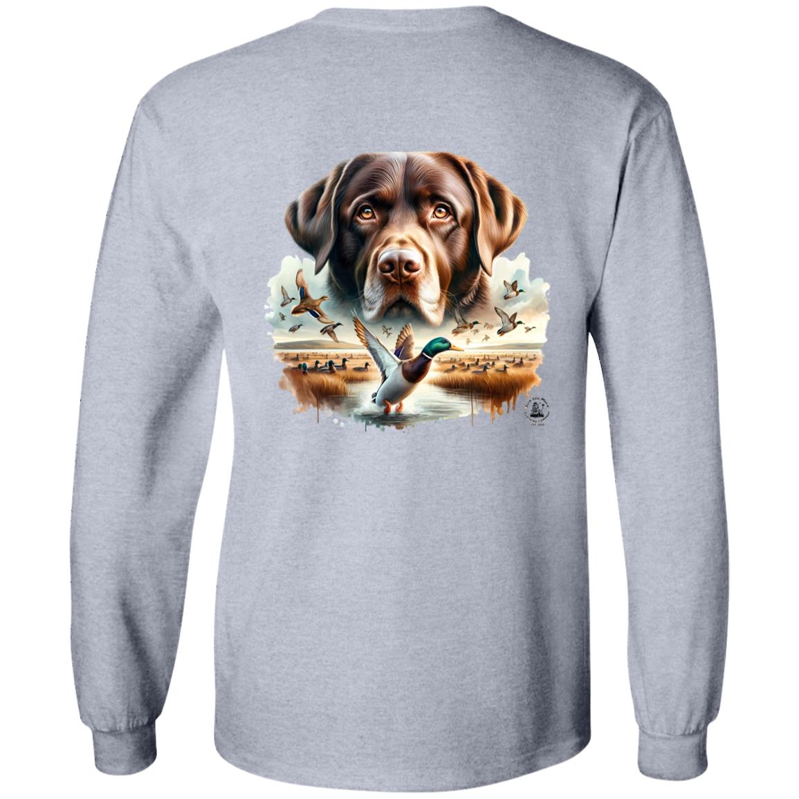 Chocolate Lab Long Sleeve