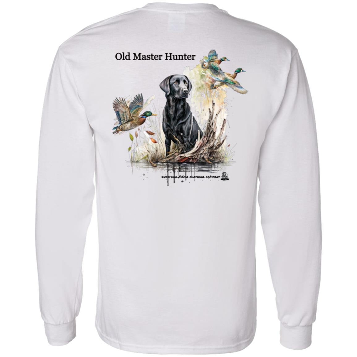 Old Master Hunter Black Lab Long Sleeve T-Shirt