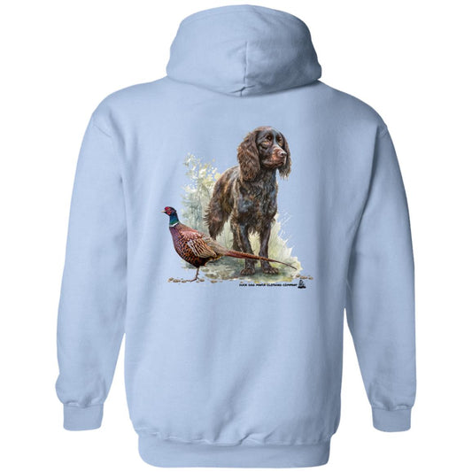 Boykin Spaniel and Pheasant