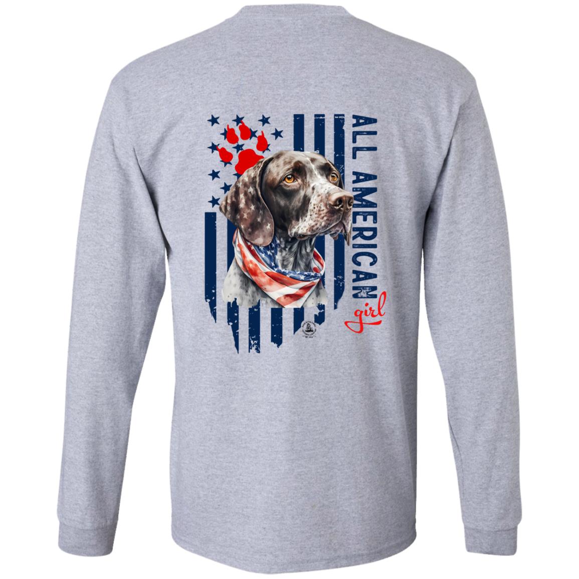 All American Girl Long Sleeve Short Hair Pointer