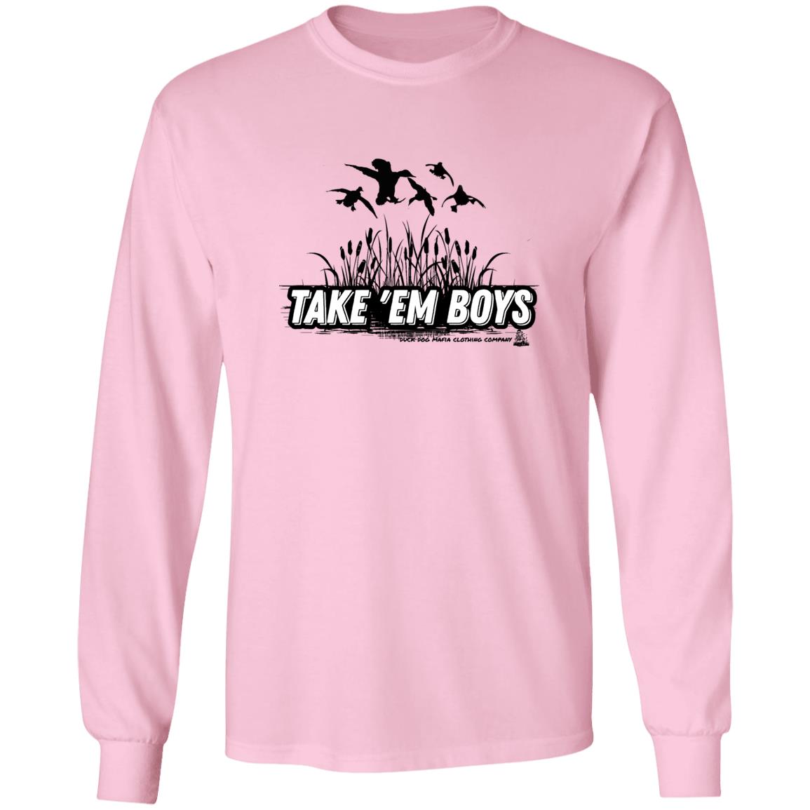 TAKE 'EM BOYS LONG SLEEVES T-SHIRTS