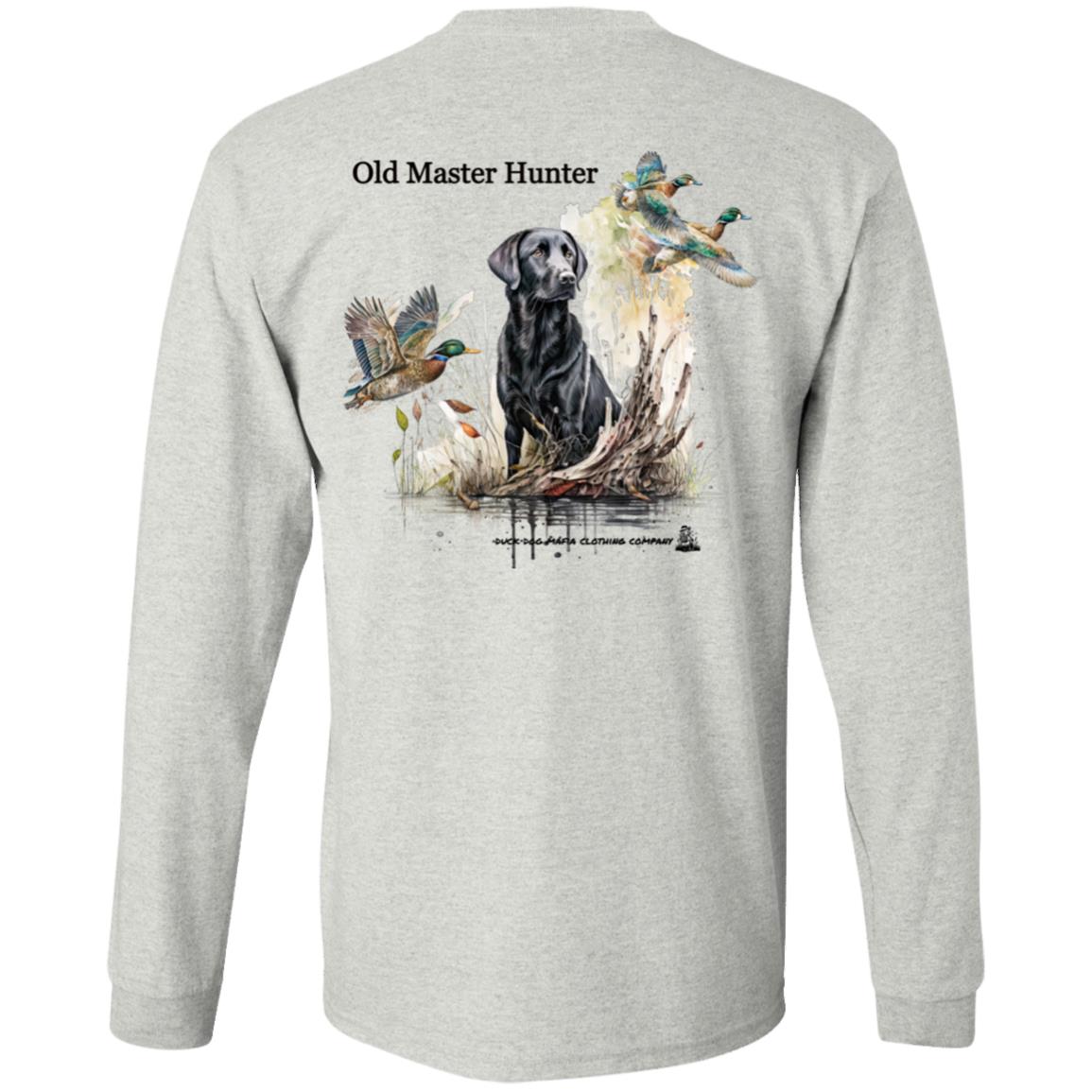 Old Master Hunter Black Lab Long Sleeve T-Shirt