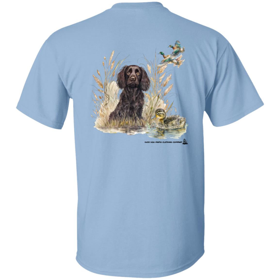 Boykin Spaniel Puppy and Baby Duck