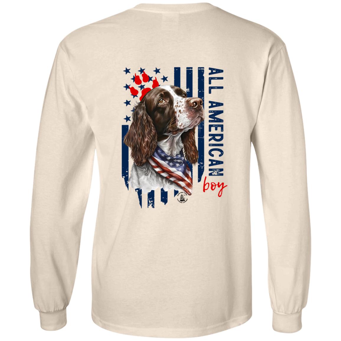 All American Boy Long Sleeve Springer Spaniel