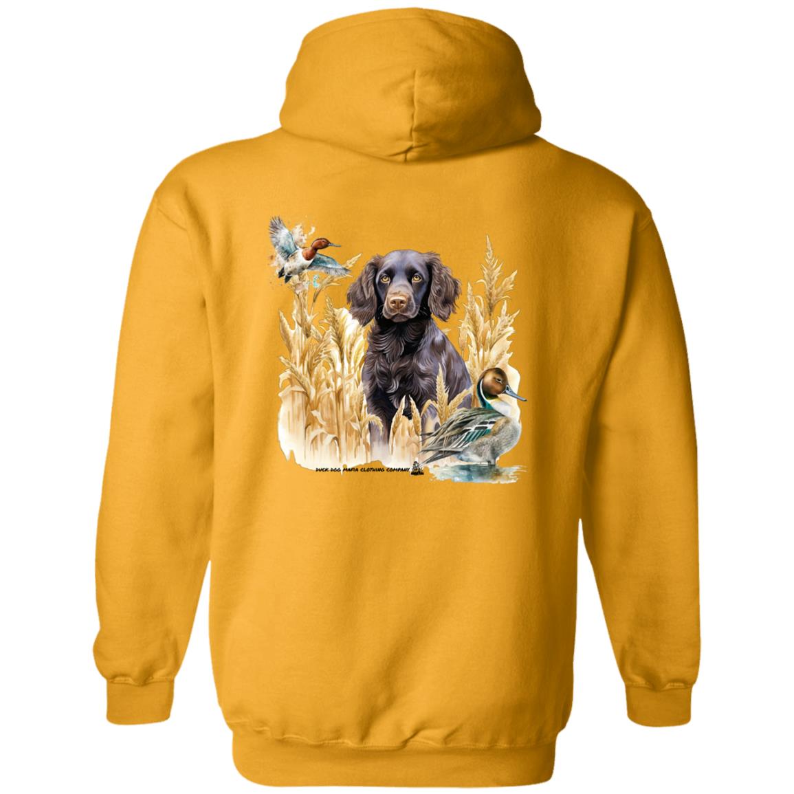Boykin Spaniel and Pheasant