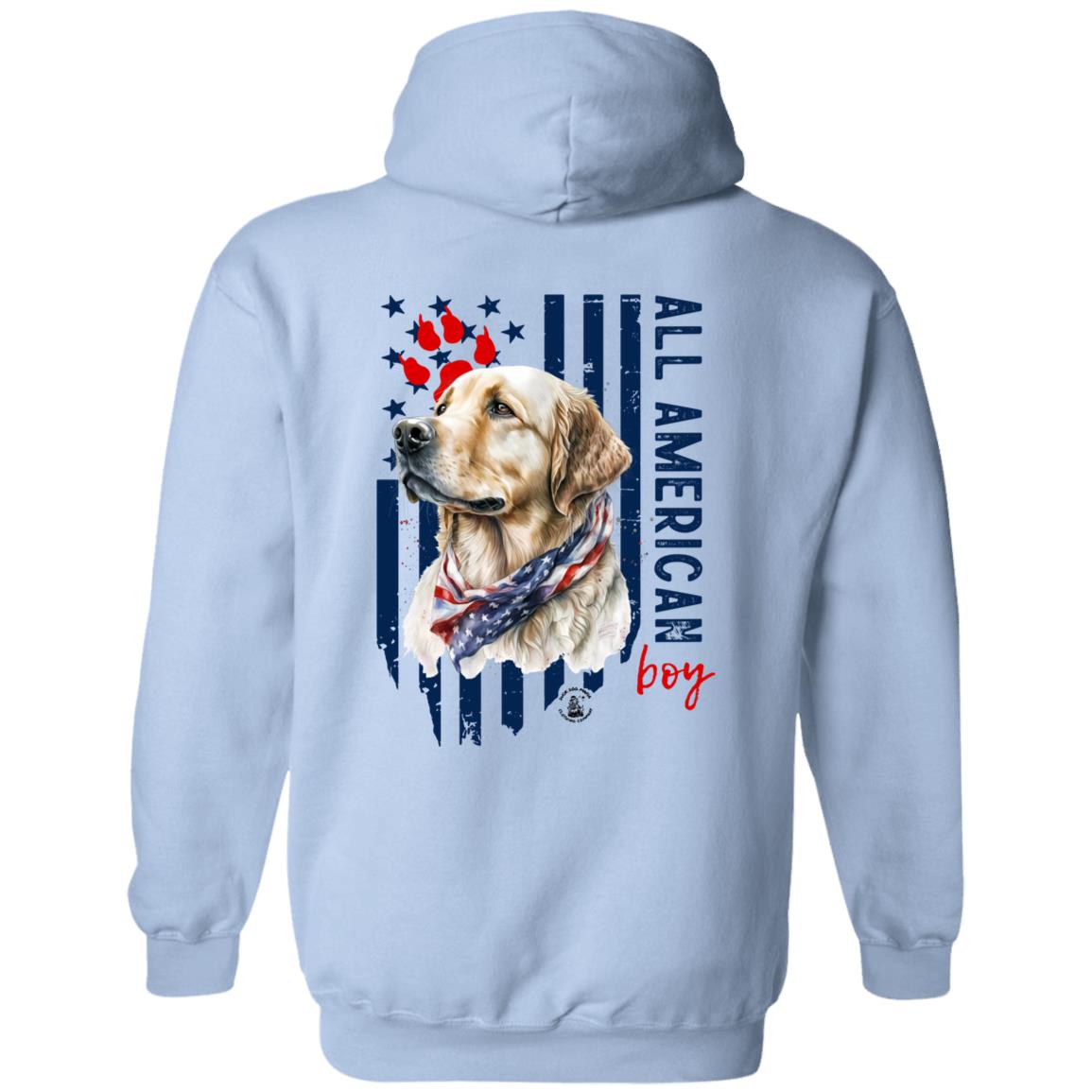 All American Boy Hoodie Yellow Lab