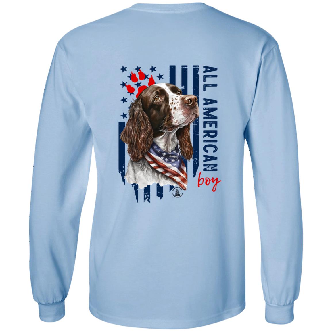All American Boy Long Sleeve Springer Spaniel