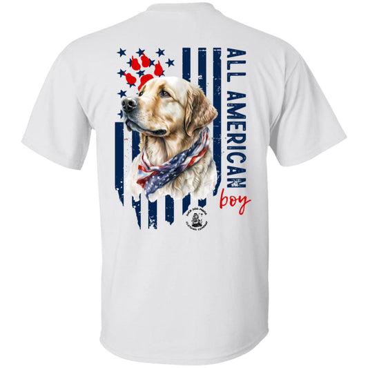 All American Boy Yellow Lab Short Sleeve