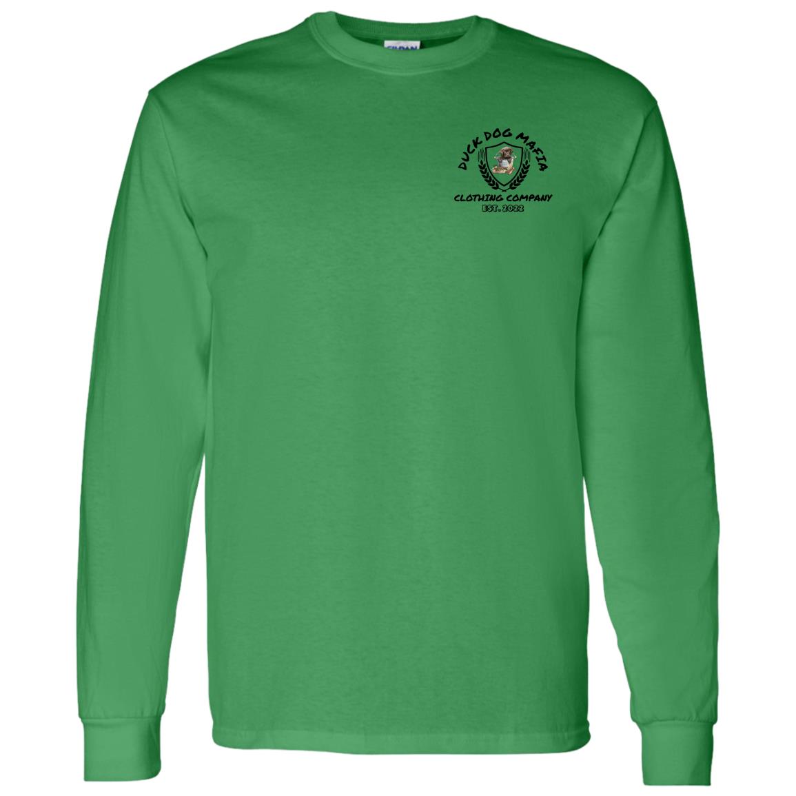 Old Master Hunter Chocolate Lab Long Sleeve T-Shirt