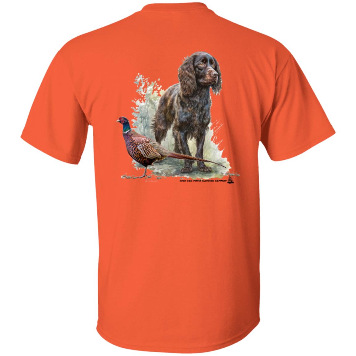 Boykin Spaniel and Pheasant