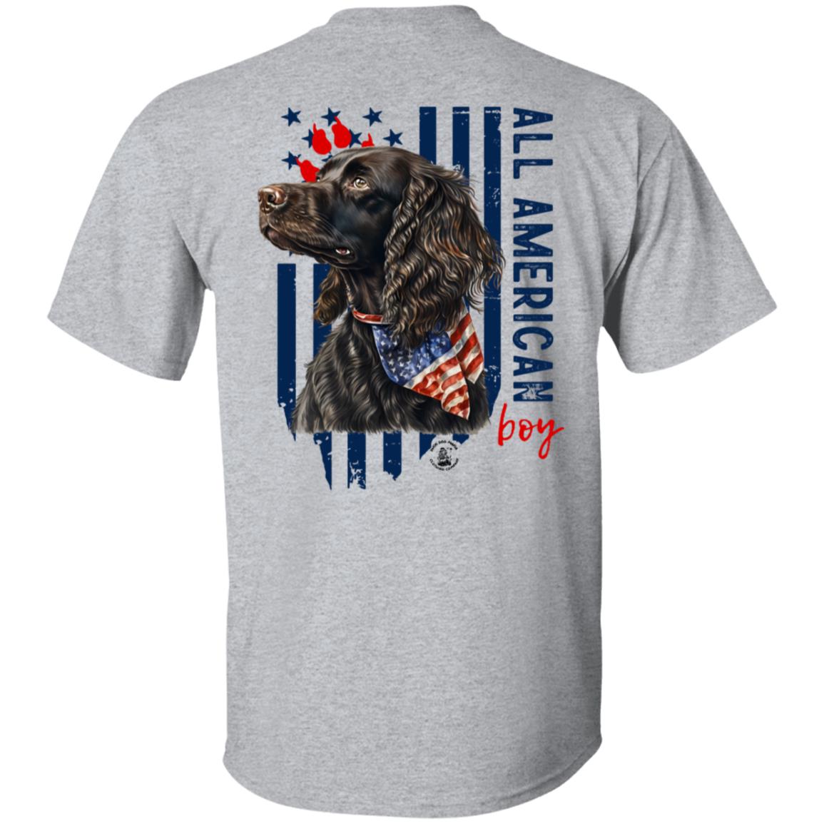 All American Short Sleeve Boy Boykin Spaniel