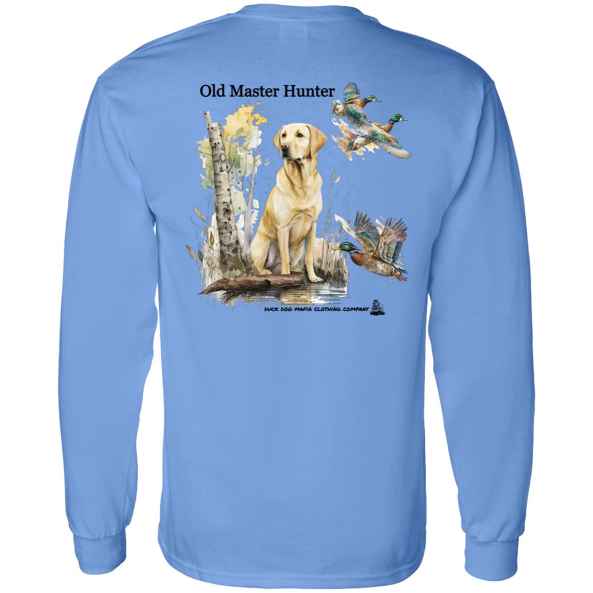 Old Master Hunter Yellow Lab Long Sleeve T-Shirt